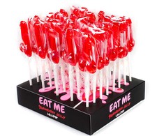 Secretplay Cosmetic Secret Play Strawberry-Shaped Lollipops Ekranas 40 pcs 26g