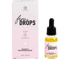Secretplay Cosmetic FEM DROPS DRĖKINAMASIS SERUMAS INTYMIAI GYVENIMO SRITYJE