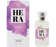 Secretplay Cosmetic SECRETPLAY - HERA NATŪRALŪS KVAPAI SU FEROMONAIS MOTERIMS 50 ML