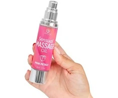 Secretplay Cosmetic Rožinė Rožinis PETALS MASSAGE OIL