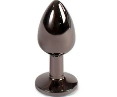 Secret Play GUNMETAL BUTT PLUG S