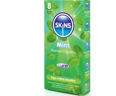 Skins Mint Premium Ultra-Thin Latex Protection Pack 8 pcs