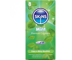 Skins Mint Premium Ultra-Thin Latex Protection Pack 8 pcs