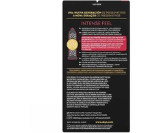 SKYN Intense Feel Polyisoprene Textured Condoms 10-Pack Wavy Design