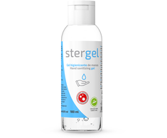 STERGEL Hydroalcoholic Hand Gel Aloe Vera 100ml - Advanced Hygiene Formula