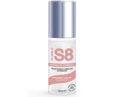 Stimul8 S8 Intimate Energy Hyaluron Vanduo-Based Lubricant 125ml - Hydrating Formula