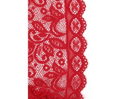 Subblime Bodystockings Subblime 953874 Bodysuit Open Cup Raudona S/M - Elegant Lingerie Design