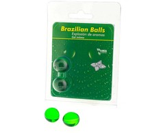 Taloka Brazilian Balls Mint Intimate Gel Duo - Scented Oil Capsules
