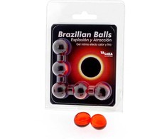 Taloka 5 Brazilian Balls Gel Hot &amp; Cold Sensation Massage Set