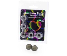Taloka Brazilian Aroma Massage Gel Spheres 5 pcs - Multi-Flavour Effect
