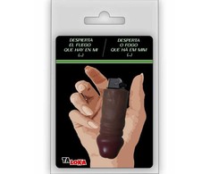 Taloka Rechargeable Novelty Lighter Pen Design, Brown, USB Powered