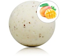 Taloka Mango Aroma Bath Bomb with Rose Petals 140g - Tropical Relaxation