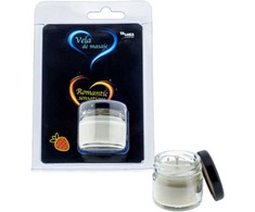 Taloka Strawberry Scented Massage Candle 30ml - maitininantis Formula