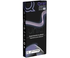 Uniq AT-10 Non-Latex Protective Oral Mask - Clear, Smooth, 3 pcs