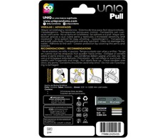 Uniq Pull Latex-Free Intimate Barrier with Strips 3-Pack, Transparent