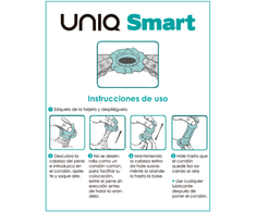 UNIQ Smart Latex-Free Pre-Ready System Condoms 3-Pack Card Edition