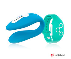 WEARWATCH Dual Technology Intimate Device Indigo/Seawater - Remote Control, Atsparus vandeniui