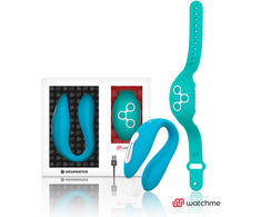 WEARWATCH Dual Technology Intimate Device Indigo/Seawater - Remote Control, Atsparus vandeniui