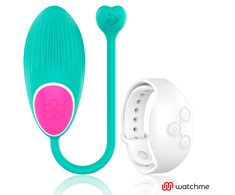 Mėlyna WEARWATCH Egg Remote Intimate Device - Snow Mėlyna, Atsparus vandeniui, WatchME Control