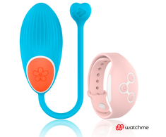 Mėlyna WEARWATCH Egg Mėlyna/Rožinė - Intimate Device with WATCHME Remote, 7 Modes