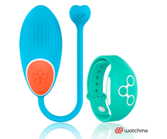 Mėlyna WEARWATCH Aquamarine Intimate Egg with Remote WATCHME Technology, Mėlyna