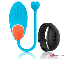 Mėlyna WEARWATCH AD EGG Mėlyna - Remote-Controlled Intimate Device, Atsparus vandeniui, 7 Modes