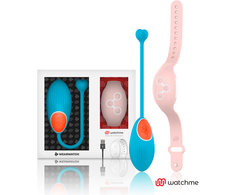 Mėlyna WEARWATCH Egg Mėlyna/Rožinė - Intimate Device with WATCHME Remote, 7 Modes