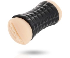 Womanvibe Gumy Dual-Entry Intimate Stimulation Sleeve 13.4cm TPR Silicone