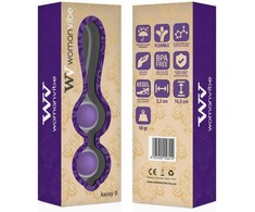 WomanVibe Keisy II Silicone Training Balls - Dual, Soft Touch, 65g