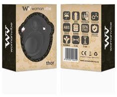 Womanvibe Thor Silicone Vibrating Ring - Flexible Ergonomic Design 5x7cm