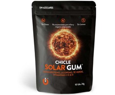 Wug Gum WUG Solar Gum Sun Tanning Supplement 10-Pack, Tropical Flavor, Sugar-Free