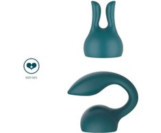 XOCOON Attachments Žalias Silicone Head for Personal Massager