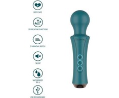 XOCOON Personal Wand Žalias - Rechargeable Massager with Flexible Head