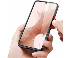 Dux Ducis Fino Samsung Galaxy S23 Plus with silikoninis frame dėklas telefonui mėlynos spalvos