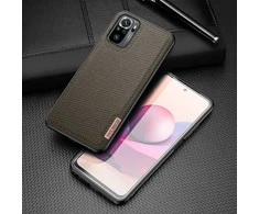 Dėklas Dux Ducis "Fino" skirtas Xiaomi Redmi Note 10 / Redmi Note 10S / Poco M5s žalias