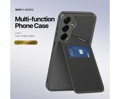 Dėklas Dux Ducis "Rafi II" skirtas Samsung A155 A15 4G / A156 A15 5G juodas