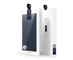 Dux Ducis atverčiamas dėklas SKIN PRO skirtas Samsung Galaxy A06 juodos spalvos