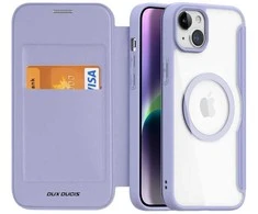 Dėklas Dux Ducis "Skin X Pro" skirtas Samsung A155 A15 4G / A156 A15 5G violetinis