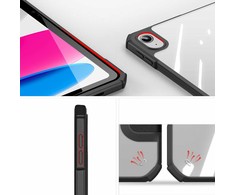 Dux Ducis "Copa" skirtas Apple iPad 10.9 (2022) / iPad 11 (2025) juodas