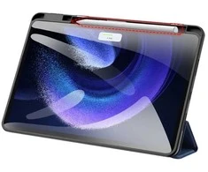 Dux Ducis "Domo" skirtas Samsung X210/X215 (Tab A9 Plus) X230/X236 (Tab A11 Plus) juodas