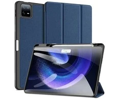 Dux Ducis "Domo" skirtas Xiaomi Pad 6S Pro 12.4" mėlynas