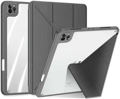 Dux Ducis "Magi" skirtas Apple iPad Pro 11 (2024) pilkas