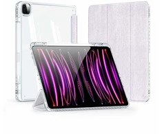 Dux Ducis "Unid" skirtas Apple iPad Air 13 (2025) / Air 13 (2024) / iPad Pro 12.9 (2018 / 2020 / 2021 / 2022) violetinis
