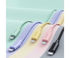 Joyroom "S-1024M13" geltonas "Type-C / Lightning" 100cm (iki 20W)