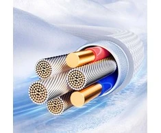 Joyroom S-A42 3A USB-A į USB-C laidas 1.2m baltos spalvos