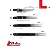 Besisukantys koteliai L-style Silent Carbon 190