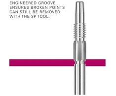 Metalinės adatėlės Target Swiss Smooth, 40 mm