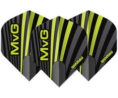 Sparneliai Winmau Prism Delta - MvG, juoda/pilka/žalia spalvos
