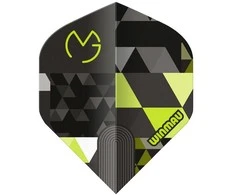 Sparneliai Winmau Prism Delta - MvG, juoda/pilka/žalia spalvos