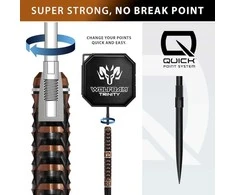 Strėlytės Harrows Wolfram Trinity 97% Quick, 21 gramo
